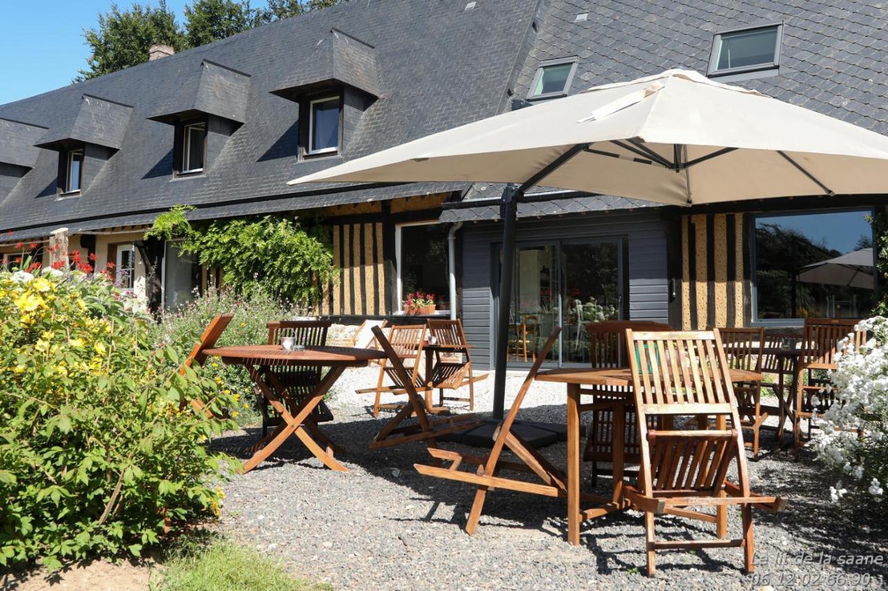 Le Lit De La Saane Bed & Breakfast Auzouville-sur-Saane ภายนอก รูปภาพ