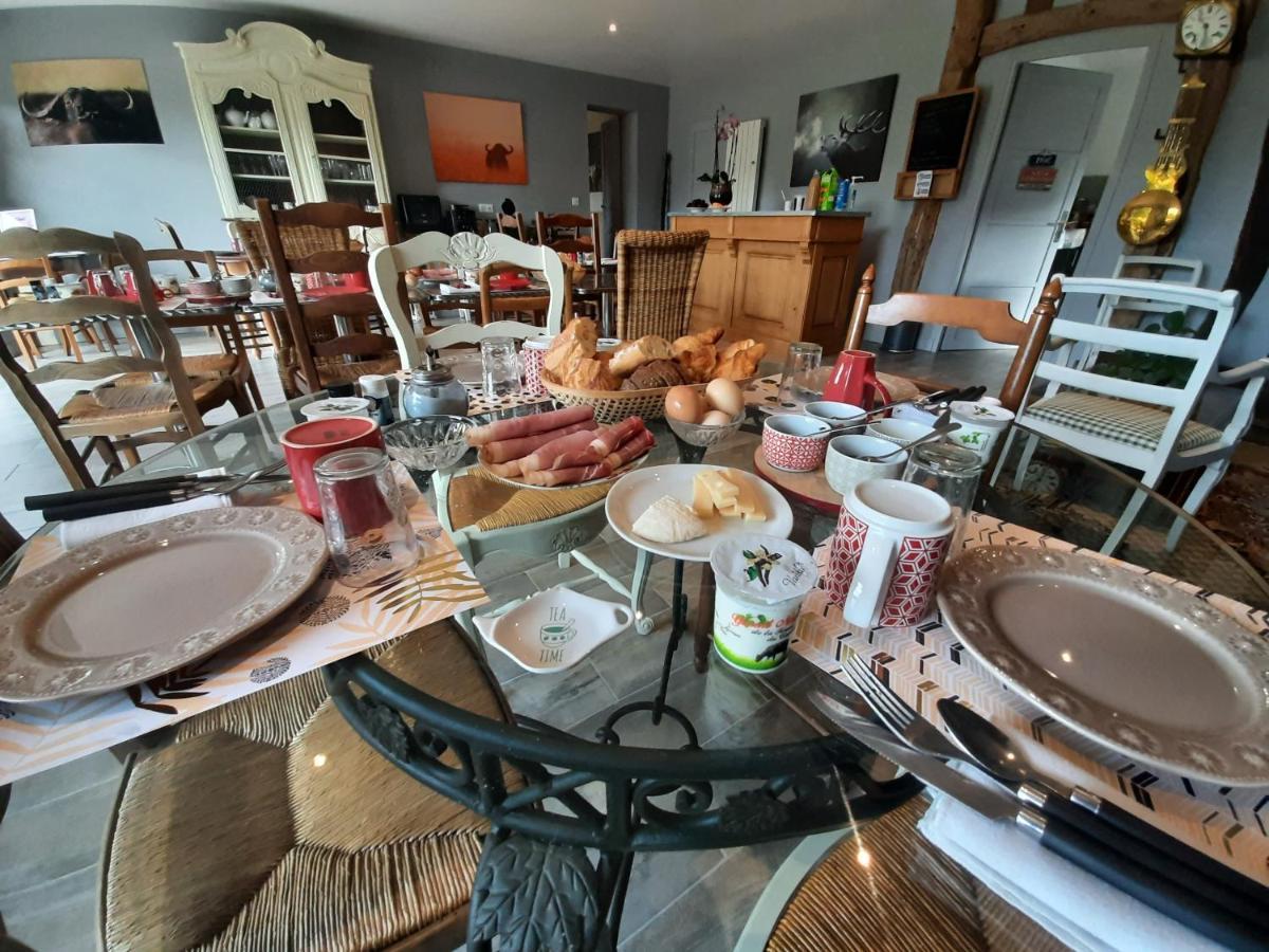 Le Lit De La Saane Bed & Breakfast Auzouville-sur-Saane ภายนอก รูปภาพ