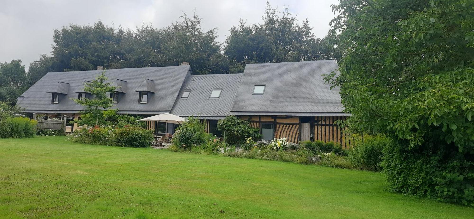 Le Lit De La Saane Bed & Breakfast Auzouville-sur-Saane ภายนอก รูปภาพ